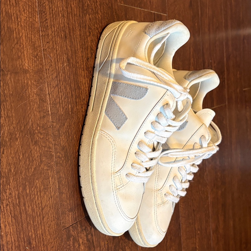 Veja White and Light Blue Athletic Shoes - Picture 11 of 11